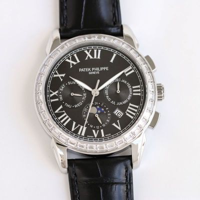 Patek Philippe Complications 9100 Movement 316L Steel 42mm Men Watch